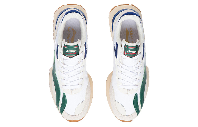 Shop 李宁货运 "白绿蓝" AGCS261-6