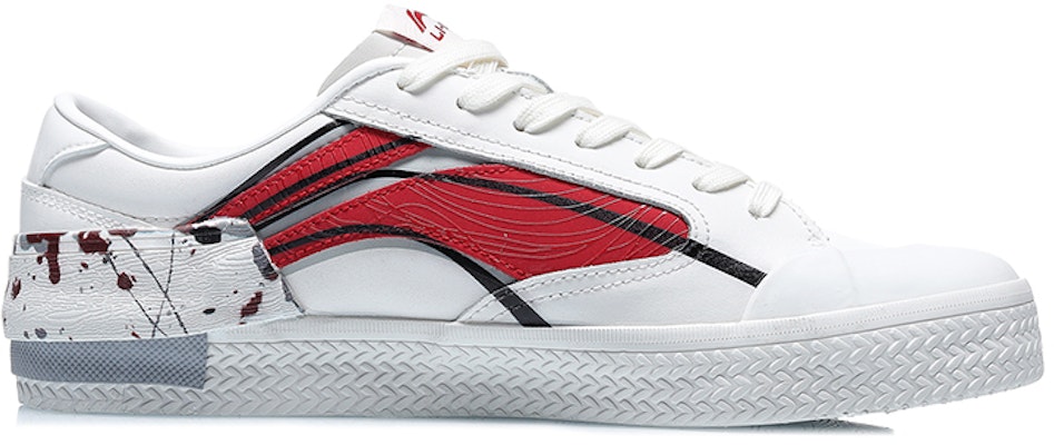 Li-Ning Weiwu Paris Fashion Week Vintage Shoes 'White Red' AECR037-3 Order Li-Ning Weiwu Paris Fashion Week Vintage Shoes 'White Red' AECR037-3