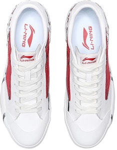 李宁魏武巴黎时装周复古鞋‘白红’ AECR037-3 Shop 李宁魏武巴黎时装周复古鞋‘白红’ AECR037-3