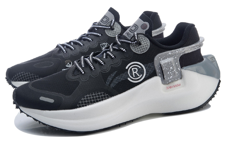 Lookbook 李寧ウィンドレンジャー エッセンシャル 黒灰 ARHR041-3