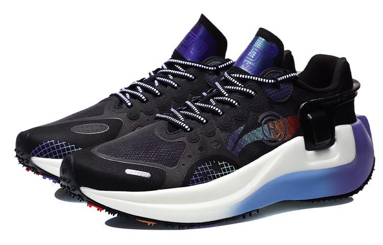 Lookbook Li-Ning Wind Ranger Essential 'Negro Morado' ARHR041-5
