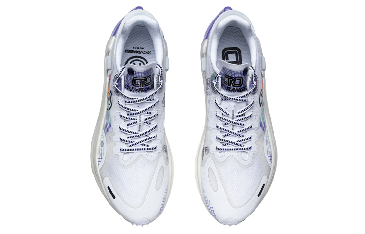 Shop Li-Ning Wind Ranger Essential 'Blanco Azul' ARHR041-6