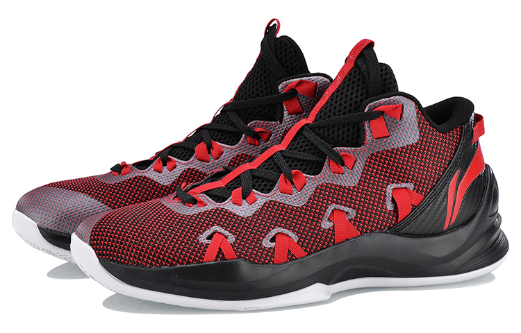 Lookbook Li-Ning Winding 'Merah Gelap Hitam' ABPN007-4