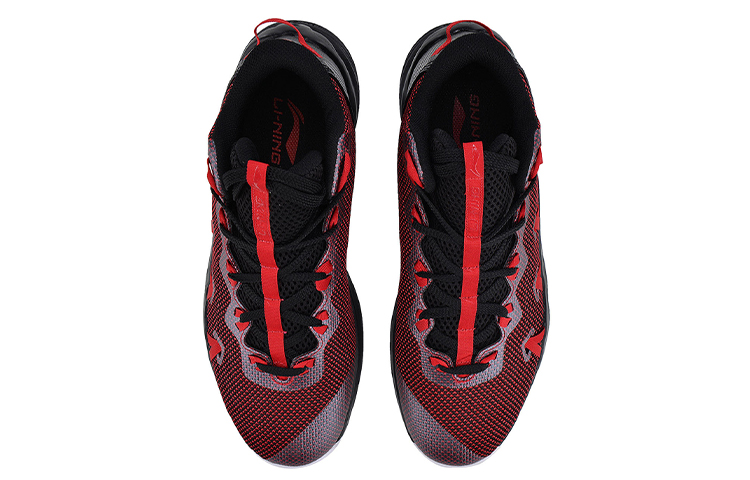 Shop Li-Ning Winding 'Merah Gelap Hitam' ABPN007-4