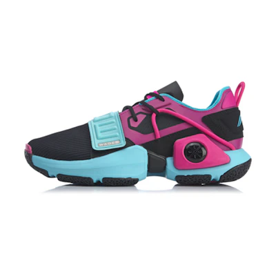 Li-Ning Wowtr Courtside 'Black Rose Red Blue'