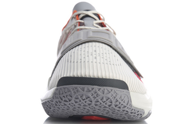 Shop 李宁WOWTR减震篮球鞋 '白灰' ABBQ003-4