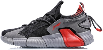 Li-Ning WuKong Ace Low Paris Fashion Week 'Black Grey Red' AGLP111-8 Li-Ning WuKong Ace Low Paris Fashion Week 'Black Grey Red' AGLP111-8