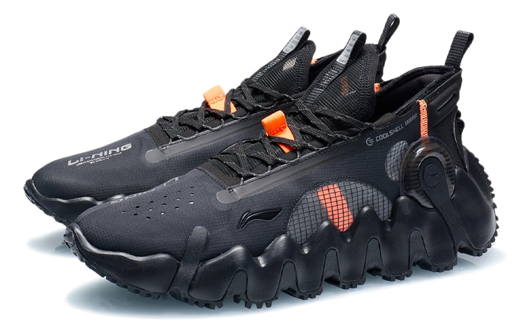 Lookbook 李寧 五行2 パリコレ限定 黒 (Lining Wu Xing 2 Pari Kore Gentei Kuro) AGBR041-1