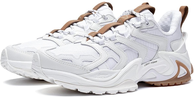 Li-Ning X-Claw ACE 'Blanco Marrón' AZGS103-2 Lookbook Li-Ning X-Claw ACE 'Blanco Marrón' AZGS103-2