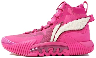 Disney/迪士尼 x LiNing李寧 反伍2 迪士尼聯名款 草莓熊 耐磨防滑 高筒 實戰籃球鞋 男款 草莓熊粉 Order Disney/迪士尼 x LiNing李寧 反伍2 迪士尼聯名款 草莓熊 耐磨防滑 高筒 實戰籃球鞋 男款 草莓熊粉