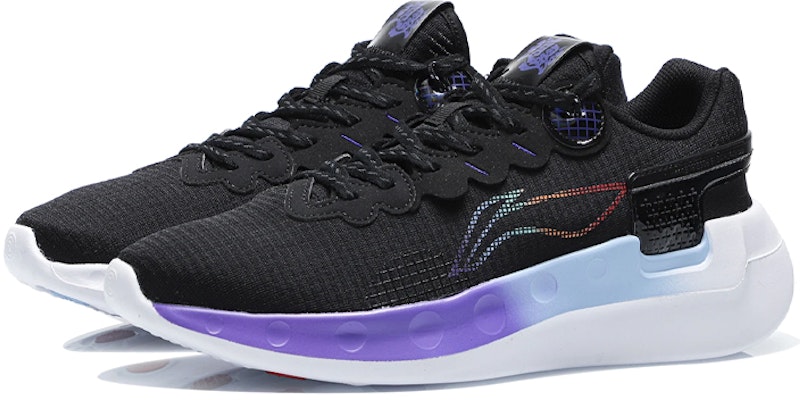 LiNing李寧 逍遙 耐磨透氣 低筒 跑步鞋 黑色 Lookbook LiNing李寧 逍遙 耐磨透氣 低筒 跑步鞋 黑色