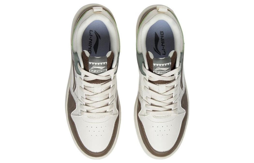 Shop Li-Ning李寧 行初2.0 低幫 板鞋 白褐