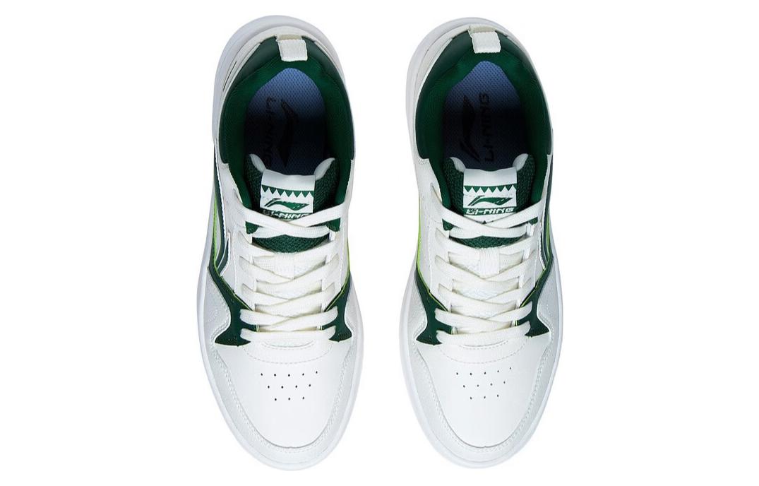 Shop LiNing李寧 行初2.0 低幫 板鞋 白綠