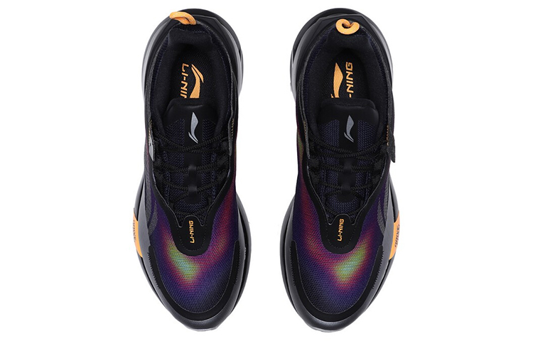 Shop Li-Ning XingYao Shield 'Hitam Jingga' ARHQ129-1