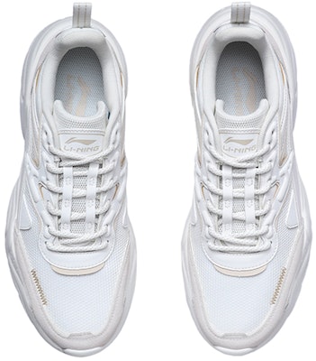 LiNing李寧 行雲 減震防滑耐磨 低幫 運動休閒鞋 白色 Shop LiNing李寧 行雲 減震防滑耐磨 低幫 運動休閒鞋 白色