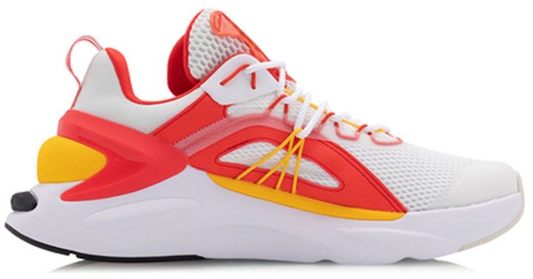 Li-Ning XinHuo Sport Leisure 'White Red Yellow' AGLQ059-1 Order Li-Ning XinHuo Sport Leisure 'White Red Yellow' AGLQ059-1
