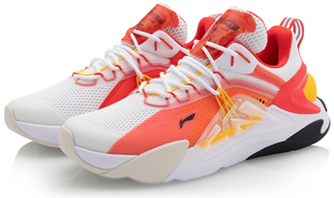 Li-Ning XinHuo Sport Leisure 'White Red Yellow' AGLQ059-1 Lookbook Li-Ning XinHuo Sport Leisure 'White Red Yellow' AGLQ059-1