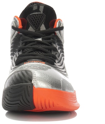 Li-Ning Yu Shuai 12 'Silver Black Orange' ABFL017-5 Shop Li-Ning Yu Shuai 12 'Silver Black Orange' ABFL017-5