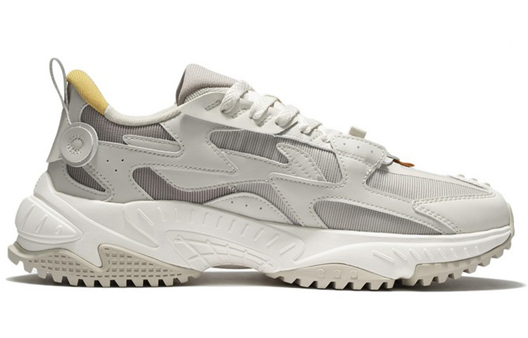 Order LiNing李寧 越川 經典 回彈減震防滑耐磨 低幫 運動休閒鞋 男款 燕麥灰