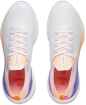 Li-Ning Yueying 3 Pro 'White Orange Purple' ARHT017-12 Shop Li-Ning Yueying 3 Pro 'White Orange Purple' ARHT017-12