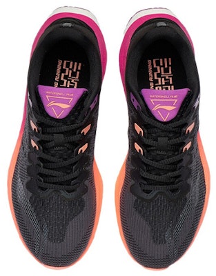 Li-Ning Yueying Boom 'Black Pink Orange' ARHR145-3 Shop Li-Ning Yueying Boom 'Black Pink Orange' ARHR145-3