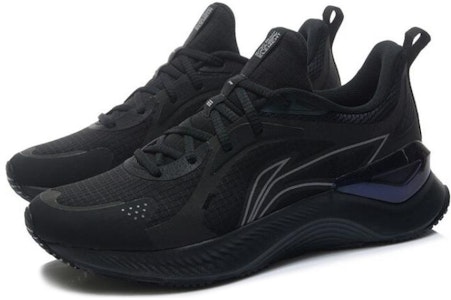 LiNing李寧 越影 Element 減震防滑透氣 低幫 跑步鞋 男款 黑色 Lookbook LiNing李寧 越影 Element 減震防滑透氣 低幫 跑步鞋 男款 黑色