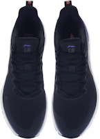 李寧Element減震防滑耐磨回彈低幫跑步鞋 黑/橙/紫 Shop 李寧Element減震防滑耐磨回彈低幫跑步鞋 黑/橙/紫