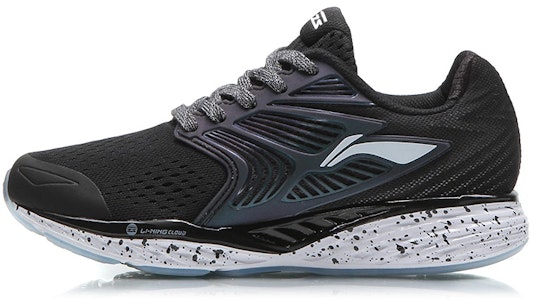 LiNing李寧 雲四代 疊影 減震一體織跑步鞋 黑色 Buy LiNing李寧 雲四代 疊影 減震一體織跑步鞋 黑色