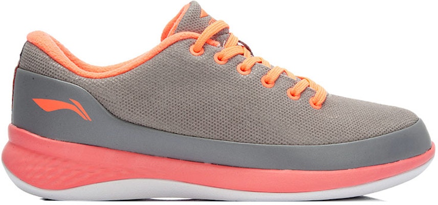 Li-Ning Yun Cushion Comfort Running 'Grey Orange' ACGJ052-2 Order Li-Ning Yun Cushion Comfort Running 'Grey Orange' ACGJ052-2