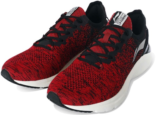 Li-Ning Yun Que Knit Low-Top Running 'Merah Hitam' ARHQ159-NV Lookbook Li-Ning Yun Que Knit Low-Top Running 'Merah Hitam' ARHQ159-NV