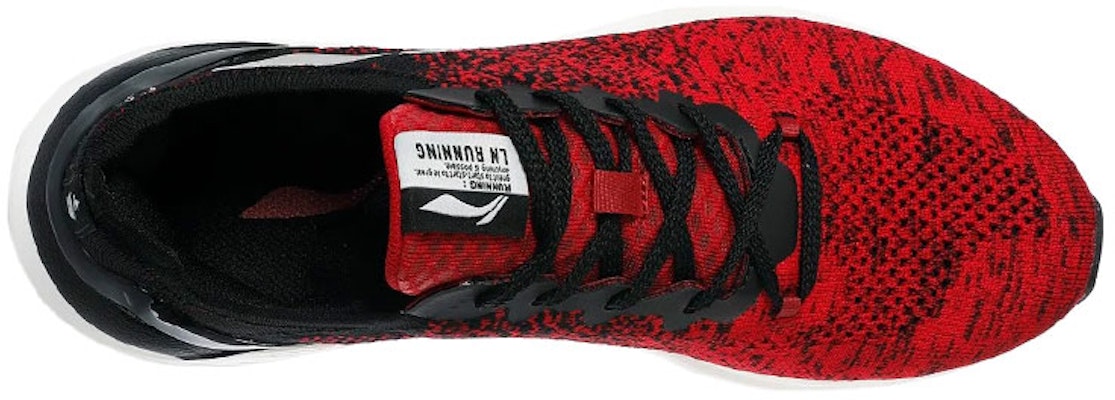 Li-Ning Yun Que Knit Low-Top Running 'Merah Hitam' ARHQ159-NV Shop Li-Ning Yun Que Knit Low-Top Running 'Merah Hitam' ARHQ159-NV