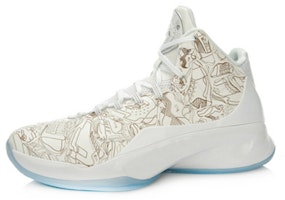 LiNing李寧 驭帥 10 減震防滑耐磨 高幫 籃球鞋 白色 Order LiNing李寧 驭帥 10 減震防滑耐磨 高幫 籃球鞋 白色