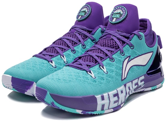 Li-Ning Yushuai 13 Low C. J. McCollum Player Edition 'Fluorescent Green Purple' ABAP095-G Lookbook Li-Ning Yushuai 13 Low C. J. McCollum Player Edition 'Fluorescent Green Purple' ABAP095-G
