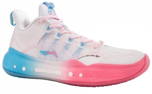 李宁 驭帅 14 Low 䨻 減震防滑耐磨 低幫 實戰籃球鞋 男女同款 白藍粉 Order 李宁 驭帅 14 Low 䨻 減震防滑耐磨 低幫 實戰籃球鞋 男女同款 白藍粉