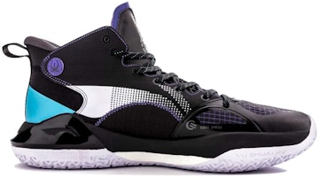 LiNing李寧 駕帥 15 䨻 減震防滑耐磨 中筒 籃球鞋 黑藍 Order LiNing李寧 駕帥 15 䨻 減震防滑耐磨 中筒 籃球鞋 黑藍