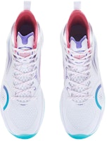 LiNing李寧 驅帥 15 減震防滑耐磨 高筒 籃球鞋 男款 白藍 Shop LiNing李寧 驅帥 15 減震防滑耐磨 高筒 籃球鞋 男款 白藍