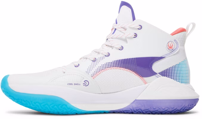 Li-Ning Yushuai 15 'White Purple Turquoise' ABAR043-1 Lookbook Li-Ning Yushuai 15 'White Purple Turquoise' ABAR043-1
