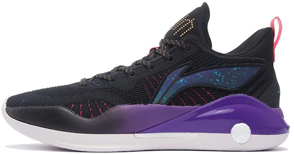 LiNing李寧 駕帥 15 減震防滑耐磨包覆性支撐回彈 低筒 籃球鞋 黑紫 Buy LiNing李寧 駕帥 15 減震防滑耐磨包覆性支撐回彈 低筒 籃球鞋 黑紫