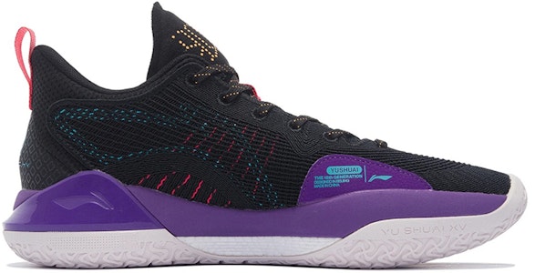 LiNing李寧 駕帥 15 減震防滑耐磨包覆性支撐回彈 低筒 籃球鞋 黑紫 Order LiNing李寧 駕帥 15 減震防滑耐磨包覆性支撐回彈 低筒 籃球鞋 黑紫