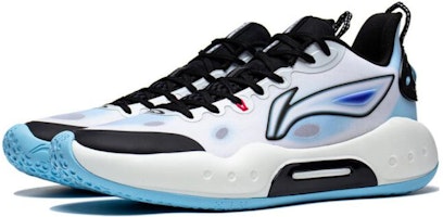 LiNing李寧 驅帥Team 緩震防滑 低筒 籃球鞋 男款 白黑 Lookbook LiNing李寧 驅帥Team 緩震防滑 低筒 籃球鞋 男款 白黑