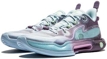 LiNing李寧 駕馭帥Evolution LOW水晶球 時尚舒適 減震防滑回彈輕便 低筒 籃球鞋 男款 藍色 Lookbook LiNing李寧 駕馭帥Evolution LOW水晶球 時尚舒適 減震防滑回彈輕便 低筒 籃球鞋 男款 藍色