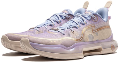 李宁 驭帅Evolution LOW和平日 轻量高回弹 减震防滑耐磨 低帮 籃球鞋 男款 杏紫 Lookbook 李宁 驭帅Evolution LOW和平日 轻量高回弹 减震防滑耐磨 低帮 籃球鞋 男款 杏紫