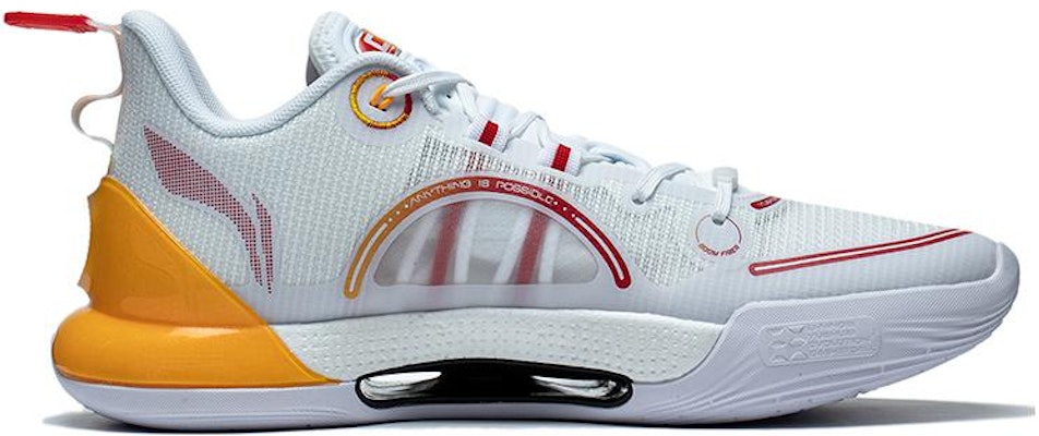 Li-Ning Yushuai Evolution Low 'White Red Yellow' ABAS161-7 Order Li-Ning Yushuai Evolution Low 'White Red Yellow' ABAS161-7