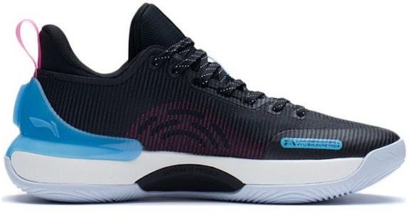 LiNing李寧 駕帥 Retro 耐磨透氣 低筒 籃球鞋 黑藍粉 Order LiNing李寧 駕帥 Retro 耐磨透氣 低筒 籃球鞋 黑藍粉