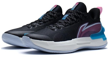 LiNing李寧 駕帥 Retro 耐磨透氣 低筒 籃球鞋 黑藍粉 Lookbook LiNing李寧 駕帥 Retro 耐磨透氣 低筒 籃球鞋 黑藍粉