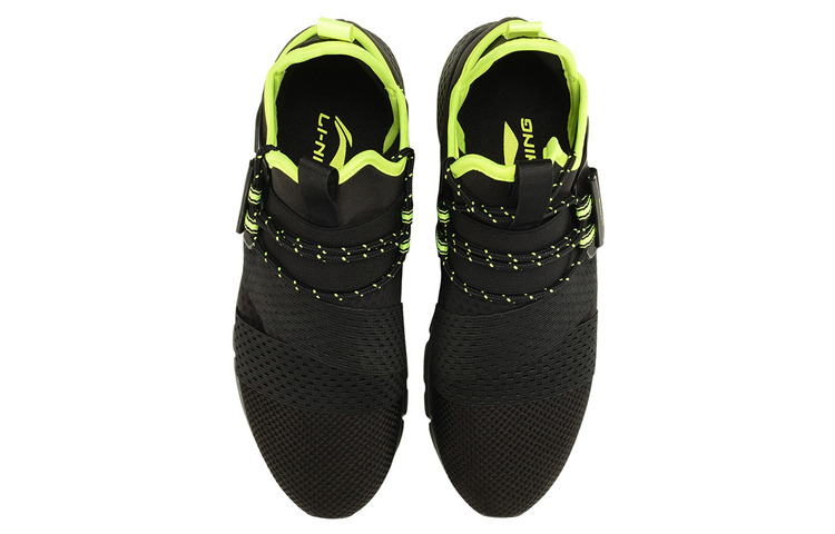 Li-Ning Zipcode Low 'Black Green Sock Fashion' 圖 4