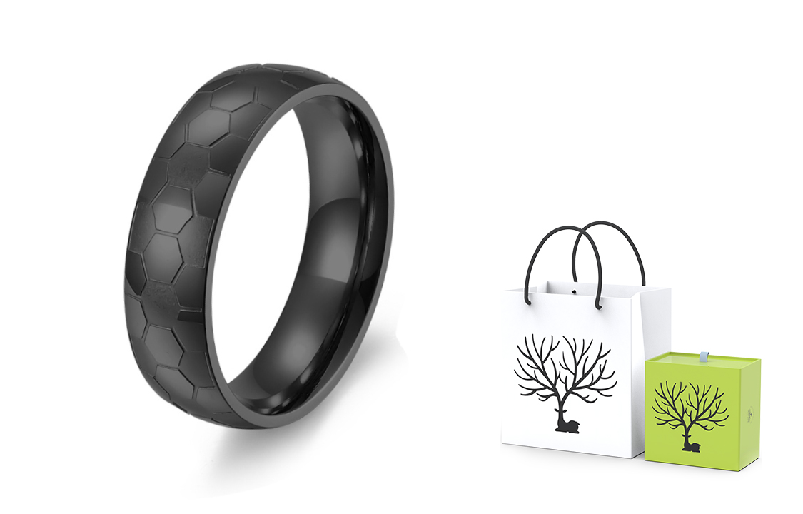 Buy Libalu Titanium Steel Soccer Club World Cup Ring - Trendy Student Design LBL1093