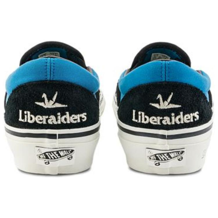 Details for Liberaiders x Vans 經典懶人鞋 98 DX 'Destination Unknown - 藍色棋盤格' VN0007PJ7Z2