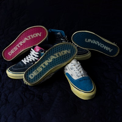 Liberaiders x Vans SK8-Hi Reissue Zip 'Navy' VN0A5KRCBZZ 1
