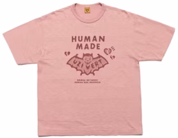 Lil Uzi Vert x Human Made T-Shirt 'Pink' Lil Uzi Vert x Human Made T-Shirt 'Pink'